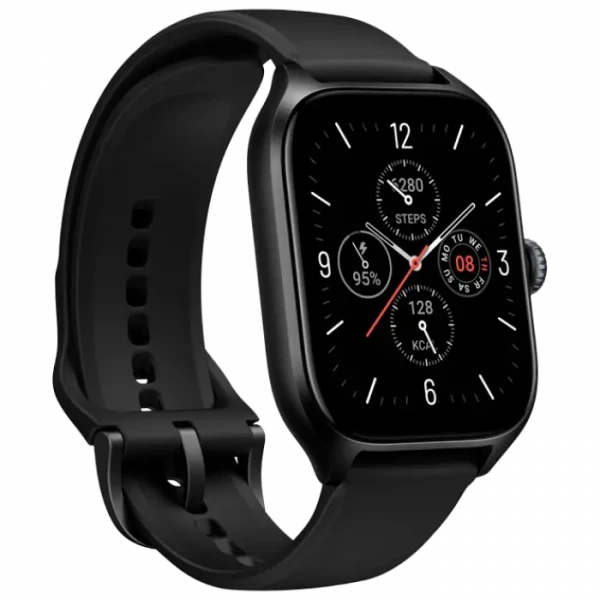 Умные часы Xiaomi Amazfit GTS, 41мм, Черный Алюминиевый Корпус с Черным ремешком