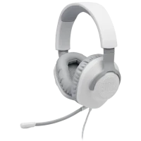 Игровая Гарнитура JBL Quantum 100, Проводной аналоговый, Белый