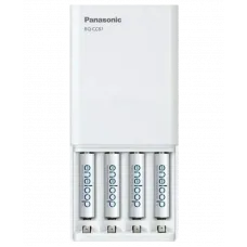 Încărcător Acumulatori Panasonic K-KJ87MCD40USB, Alb