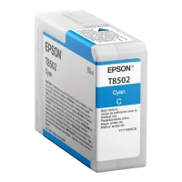 Картридж чернильный Epson T850 UltraChrome HD, 80мл, Голубой