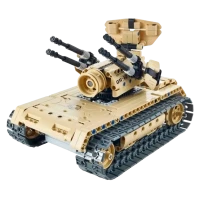 Constructor cu telecomandă XTech Tank & Anti-aircraft