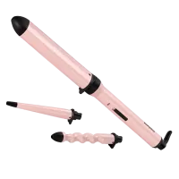 Стайлер BaByliss Curl & Wave Trio MS750E, Розовый