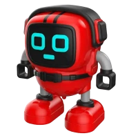 Jucărie cu telecomandă JJRC Robot R7, Roșu