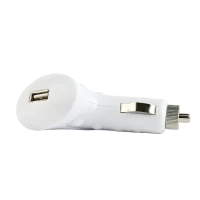 Автомобильное зарядное устройство Gembird MP3A-UC-CAR1, 5Вт, Белый