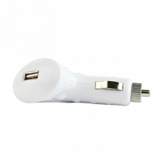 Автомобильное зарядное устройство Gembird MP3A-UC-CAR1, 5Вт, Белый