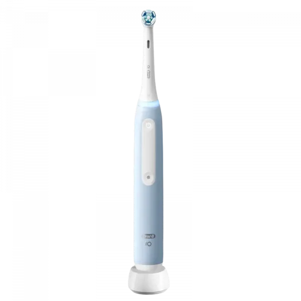Periuță de dinți electrică Braun Oral-B iO3, Negru mat | Albastru glacial