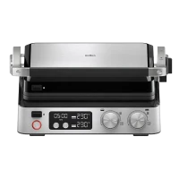 Grătar electric Braun CG 7044, 2000W, Negru | Oţel inoxidabil