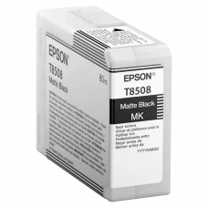 Картридж чернильный Epson T850 UltraChrome HD, 80мл, Матовый Черный