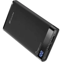 Портативное зарядное устройство Cellularline FreePower Slim, 6000мА·ч, Чёрный
