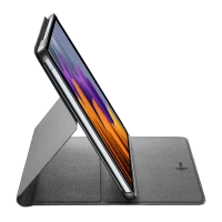 Чехол для планшета Cellularline Folio Galaxy Tab S9+, Чёрный