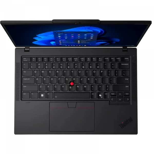 Ноутбук для бизнеса 14 Lenovo ThinkPad T14 Gen 5, Чёрный, Intel Core Ultra 7 155U, 16Гб/512Гб, Без ОС