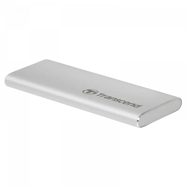 SSD portabil extern Transcend ESD260C, 500 GB, Argintiu (TS500GESD260C)