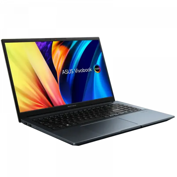 Laptop 15,6 ASUS Vivobook Pro 15 OLED M6500QC, Quiet Blue, AMD Ryzen 7 5800H, 16GB/512GB, Fără SO