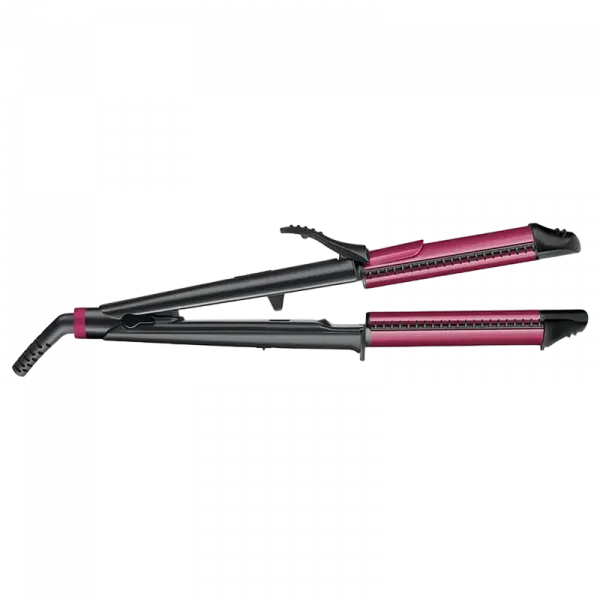 Ondulator de păr Multi-styler Rowenta Fashion Stylist CF4512F0, Negru | Roz