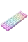 Tastatură Havit KB877L, Cu fir / Fără fir, Violet/Alb
