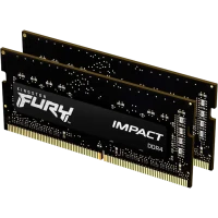Memorie RAM Kingston FURY Impact, DDR4 SDRAM, 3200 MHz, 32GB, KF432S20IBK2/32