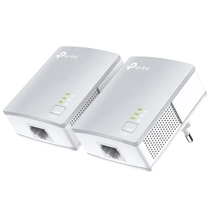Powerline Adapter TP-LINK TL-PA4010 KIT, AV600, 600 Mbps, Alb