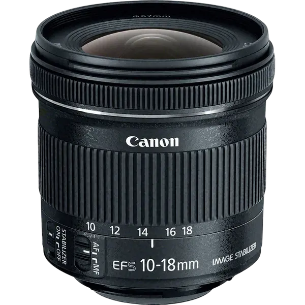 Объектив Canon EF-S 10-18mm f/4.5-5.6 IS STM