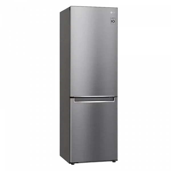Холодильник LG GBB61PZJMN, Нержавеющая сталь