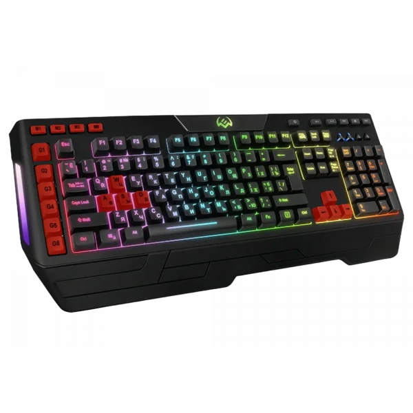 Tastatură SVEN KB-G9600, Cu fir, Negru