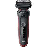 Электробритва мужская Braun Series 5, Черный/Красный