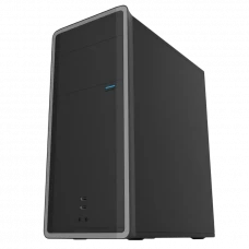 Carcasă PC Sohoo 2809BG, Midi-Tower, ATX, Negru