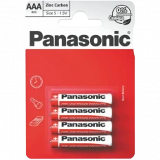 Baterii Panasonic R03REL, AAA, 4buc.