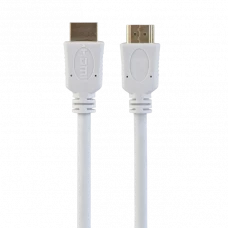 Cablu Video Cablexpert CC-HDMI4-W-6, HDMI (M) - HDMI (M), 1,8m, Alb