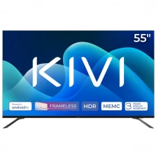55 LED SMART TV KIVI 55U730QB, 3840x2160 4K UHD, Android TV, Negru
