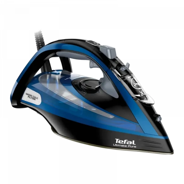 Утюг Tefal Ultimate Pure FV9834E0, 3000Вт, Синий