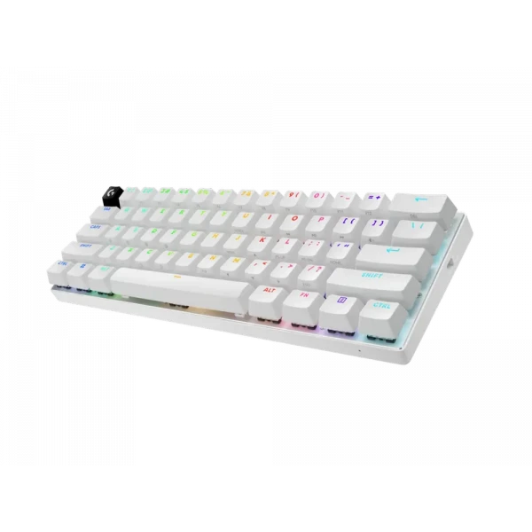 Tastatură Logitech G PRO X 60, Cu fir / Fără fir, Alb