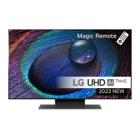 43 LED SMART Телевизор LG 43UR91006LA, 3840x2160 4K UHD, webOS, Чёрный