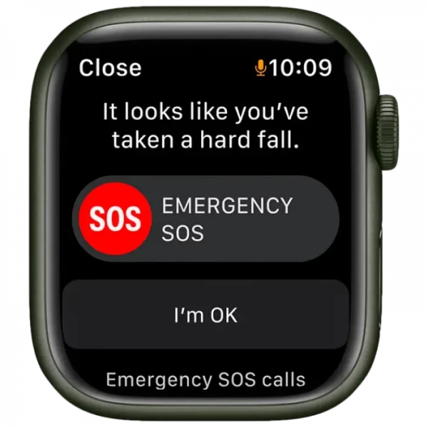 Умные часы Apple Watch Series 7 GPS, 45мм, Зелёный