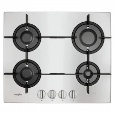 Plită pe gaz Whirlpool PMW 64D2/IXL, Argintiu