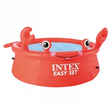 Piscină gonflabilă Intex Easy Set, 880L, Happy Crab, 26100