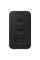 Зарядное устройство Samsung Trio Fast Travel Charger EP-T6530, 65Вт, Чёрный