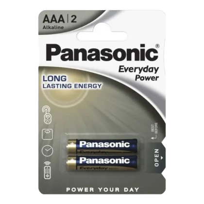 Батарейки Panasonic LR03REE, AAA, 2шт.