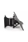 Suport TV de perete KSL WM111T, Negru