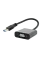 Adaptor Video Cablexpert AB-U3M-VGAF-01, USB - VGA D-Sub (F), 0,15m, Negru