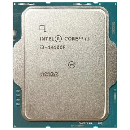 Procesor Intel Core i3-14100F, Fără grafică integrată, | Tray