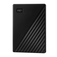 Внешний портативный жесткий диск Western Digital WD My Passport, 1 ТБ, Чёрный (WDBYVG0010BBK-WESN)