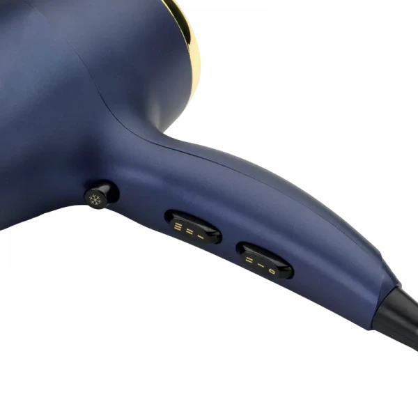 Uscător de păr BaByliss Midnight Luxe 5781PE, 2300 W, Albastru