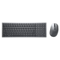 Set Tastatură + Mouse DELL KM7120W, Fără fir, Gri