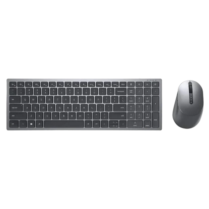Клавиатура и мышь DELL KM7120W, Беспроводное, Серый