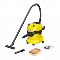 Aspirator Karcher WD 4 V-20/5/22, Galben | Negru