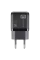 Зарядное устройство Cellularline Wall Charger GAN, 2 Ports, 30W, 30Вт, Чёрный