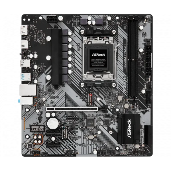 Placă de bază ASRock B650M-H/M.2+, AM5, AMD B650, Micro-ATX
