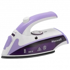 Fier de călcat de călătorie Maxwell MW-3057, 800W, Violet