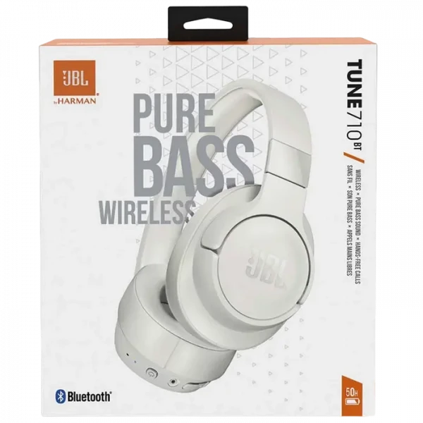 Наушники JBL Tune 710BT, Белый