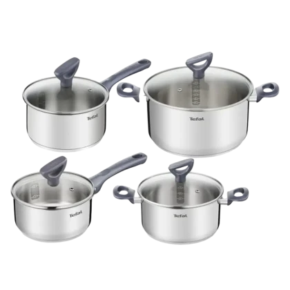 Set de vase Tefal G712S855, Oțel inoxidabil